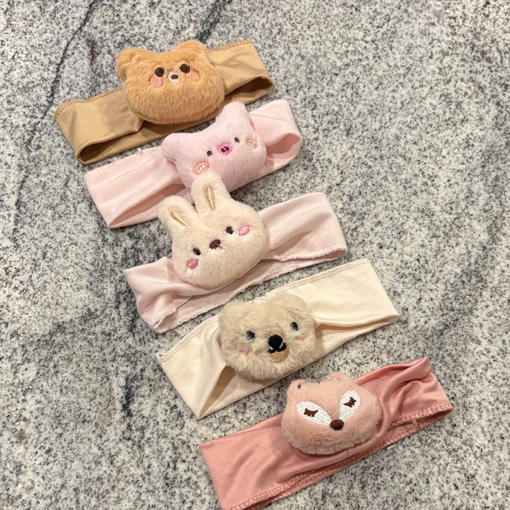 Cute Animal Headbands Set
